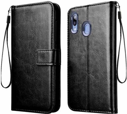 Trifty Flip Cover for Vintage Vivo V9 Black