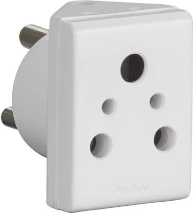 ANCHOR Plastic Pilot 16A Multi Top Three Pin Plug Three Pin Plug