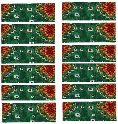 FLI HAUT Printed green Envelopes Envelopes