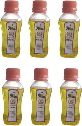ShriGm Jojobe oil - 100ml, pack of 6 Hair Oil
