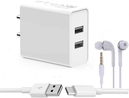 Badger Wall Charger Accessory Combo for Motorola One Vision, Motorola G8 plus, Motorola G7, Motorola One Macro, Motorola One Action Compatible Fast Charger Original Adapter Like Wall Charger Cable, Mobile Power Adapter Cable, Fast Charger, Android Smartphone Charger, Battery Charger, High Speed Travel Charger With 1 Meter TYPE- C USB Cable Charging Cable Data Transfer Cable