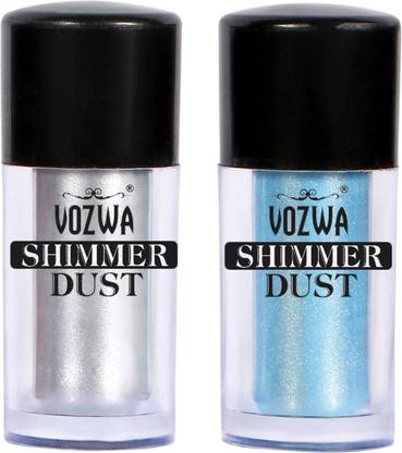 VOZWA Eyeshaodw Shimmer Dust 4g- Silver + Blue