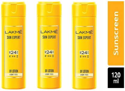 Lakmé Sunscreen - SPF 50 PA+++ SUN EXPERT LOTION UV LOTION