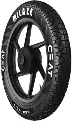 CEAT 102191 MILAZE TT 51J 3.50-10 Front & Rear Two Wheeler Tyre