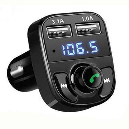 FD1 v4.1 FM ट्रांसमीटर, अडैप्टर डॉन्गल, MP3 प्लेयर, कार चार्जर के साथ ब्लूटूथ डिवाइस