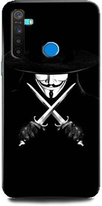 MP ARIES MOBILE COVER Back Cover for Realme 5/RMX1911 JOKER PRINTED