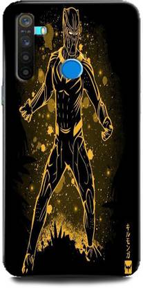 MP ARIES MOBILE COVER Back Cover for Realme 5s/RMX1925 BLACK PANTHER PRINTED
