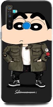 MP ARIES MOBILE COVER Back Cover for Realme 5/RMX1911 SHINCHAN PRINTED