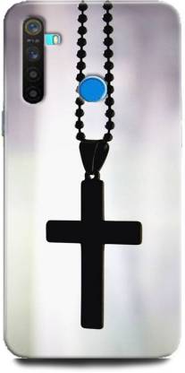 MP ARIES MOBILE COVER Back Cover for Realme 5i/RMX2030 JESUS CROSS, CROSS PRINTED