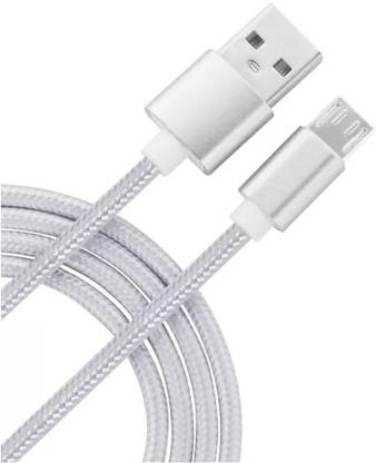 EVolveTech Micro USB Cable 1 m TRL 1 M Braided 2.4 A Fast Charging Micro USB Cable