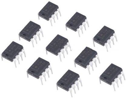 Creative Tech NE555 GENUINE 555 TIMER IC 10 PCS PACK Electronic Components Electronic Hobby Kit