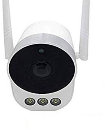 Machsmart 12 MP Floodlight WiFi Wireless PTZ Bullet Camera 30 Metre Range Security Camera