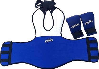 PROSPO Taekwondo-Chest guard with Taekwondo Glove Boxing Kit