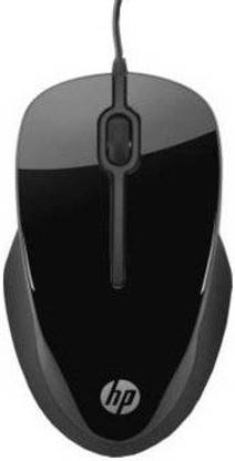 HP comfort x1500 Wired Optical Mouse (USB 3.0, Black) Wired Ambidextrous Optical Mouse