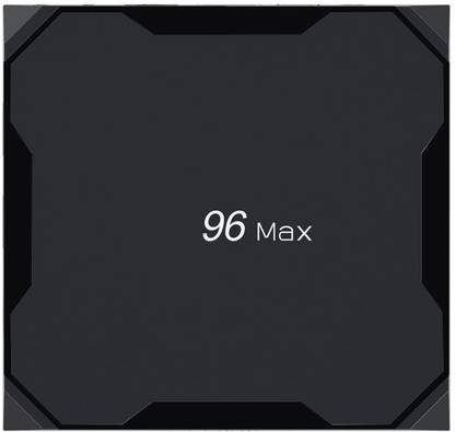 Profitech Communication MAX Amlogic S905X2 Android 8.1 4GB DDR4 32GB eMMC 4K TV Box with LED Display Dual Band WiFi Bluetooth Gigabit LAN USB3.0 Media Streaming Device