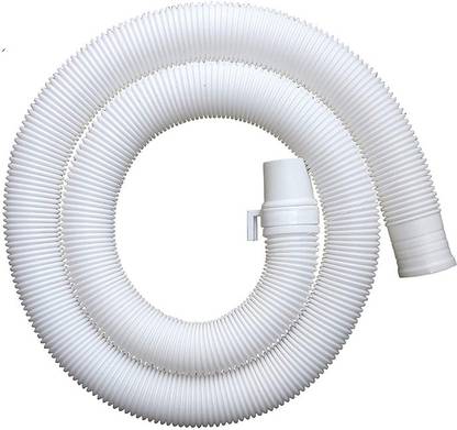 MARSHLAND Washing Machine Outlet Pipe Corrugated Plastic Outlet Suitable for All Fully/Semi Automatic Washing Machines Outlet (Length:1.5 Meter) Washing Machine Outlet Hose