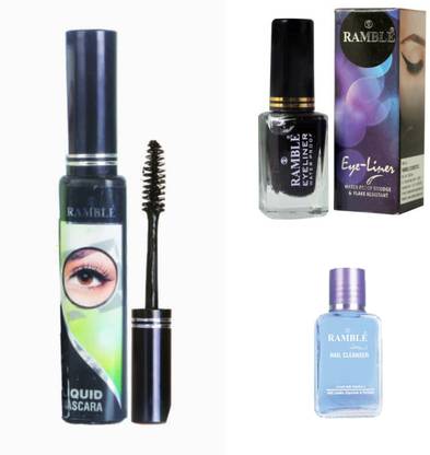 Ramble EYE LINER & MASCARA & THINNER 30ML