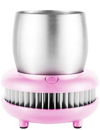 SHARUJA Refrigerator Quick Cooler Cooling Cup Refrigeration Cup Beverage for Wine Cola Drink Electric Mug Holder Car Tumbler Holder 0.35 L Car Refrigerator