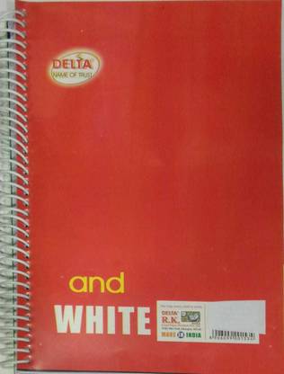 DELTA new A4 Notebook both side ruled 500 Pages