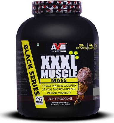 avs nutrition XXXL Muscle Mass Weight Gainers/Mass Gainers