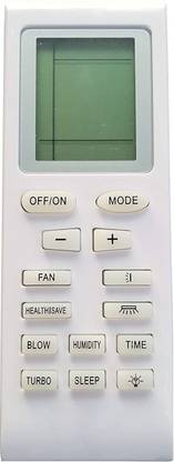 LipiWorld VE-18 AC YB1FA YB0F YB1F2 Remote Compatible For VOLTAS AC Remote Controller