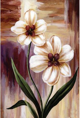 god & god's 45.72 cm sparkle 2 flower 1873 Self Adhesive Sticker