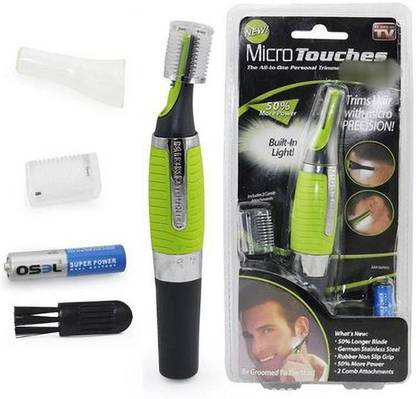 MicroTouch SOLO Micro Touches Trimmer 180 min  Runtime 4 Length Settings