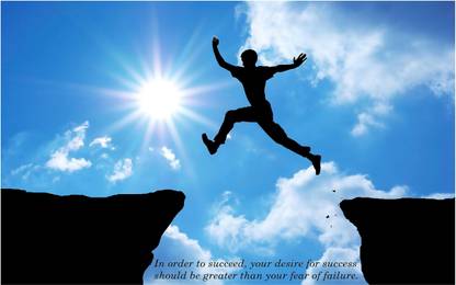 HK Prints Vinyl Quotes & Motivation Multicolor Wallpaper