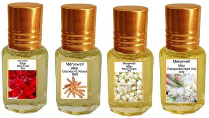 Menjewell attrcomroscdnmograrajg Floral Attar
