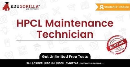 EduGorilla HPCL Maintenance Technician