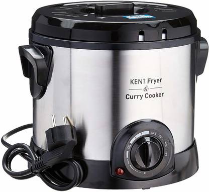 KENT 16001 Curry Cooker 1.5 L Electric Deep Fryer