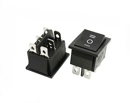 ABDkart DPDT Switch ON/OFF/ON Electronic Components Electronic Hobby Kit