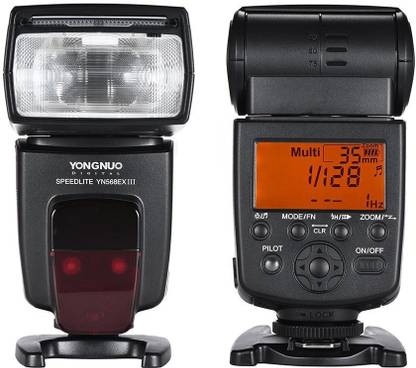 Yongnuo YN568EX III Wireless Master & Slave TTL Flash Speedlite with High Speed Sync for Canon DSLR Cameras Flash