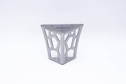 ARA Sofa Leg Triangle Laser cut L-56 CP Fixed Furniture Caster