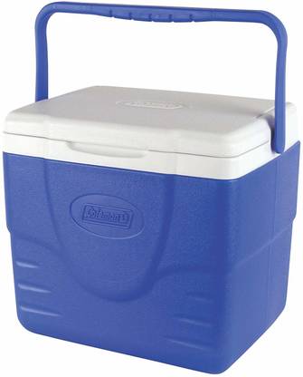 COLEMAN Excursion 9 QT Ice Box, 8L, small cooler box for travelling, holds 9 cans, high-quality made in USA, blue
