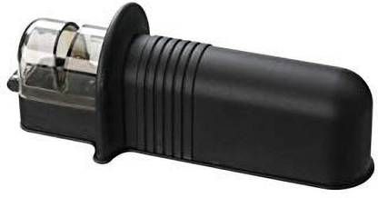 IKEA Knife Sharpener 6.25"x 2.25"x 2.25" Black Knife Sharpening Steel