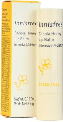innisfree Canola Honey Lip Balm - Intensitve Moisture Honey