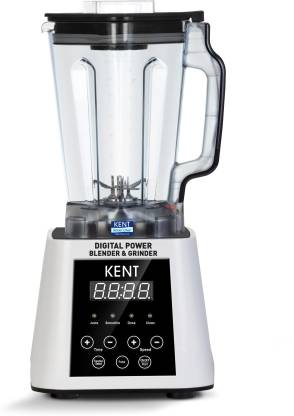 KENT 16027 Digital Power Blender and Grinder 2500 W Juicer (1 Jar, White, Black)
