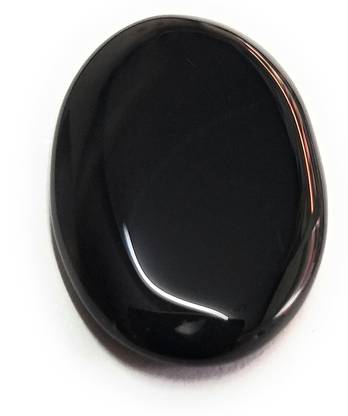 साहिबा जेम्स 30.90 Carat Sulemani Kala Hakik (Akik) Stone Oval Shape Gemstone for Bracelet, Locket & Pendant Size Agate स्टोन पेंडेंट
