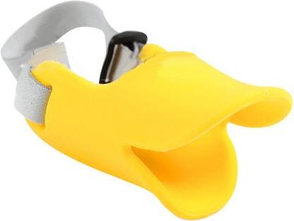 Redoak Duck Shape Anti Bite Muzzle and Mask (Yellow-Small) Small Other Dog Muzzle
