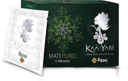 kaayari Yerba Mate Wellness Tea Puro Unflavoured Mate Tea Box