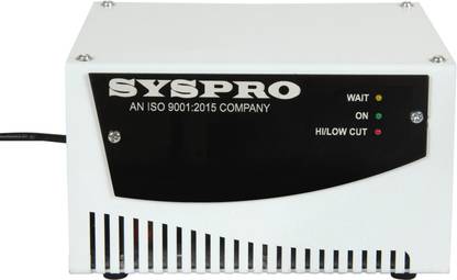 Syspro Z + Commander Voltage STABILIZER for LED Upto 50 INCH with Copper Coil Voltage STABILIZER