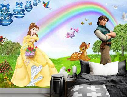 Decor now Vinyl Animation & Cartoons Multicolor Wallpaper