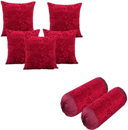 Flipkart SmartBuy Velvet Cushions & Bolsters Cover
