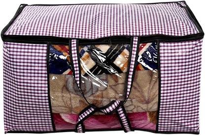 The Furnishing Tree Pin Check Pattern Blanket/Quilt Bag TFTBK32_S