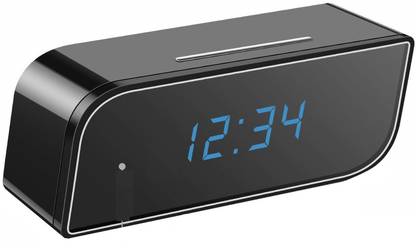 Joyance 5MP WiFi Spy Camera Clock, Motion Based Hidden Camera, Night Vision Secret Camera with Audio and Video Recording Security Camera
