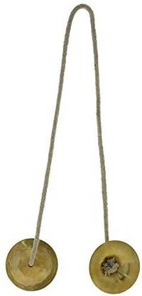 OgCombo SMALL size manjira Brass Pooja Bell Kartal Instrument BI Kartal Instrument Kartal Instrument
