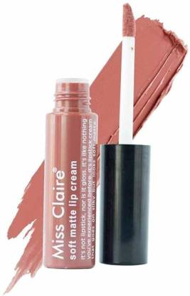 Miss Claire Soft Matte Lip Cream, 58 Pink, 6 g Foundation