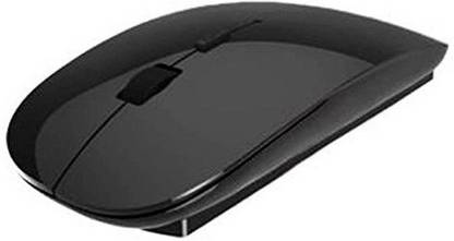 Guru Ji Enterprises Ultra Slim Wireless Mouse 2.4 GHz Nano Receiver (Black) Wireless Optical  Gaming Mouse  with Bluetooth