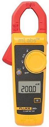 FLUKE 302+, 400A AC Clamp Meter Digital Multimeter